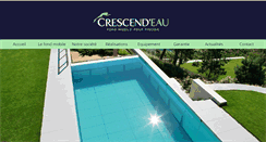 Desktop Screenshot of crescendeau.com